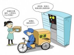 快遞柜陷入迷途